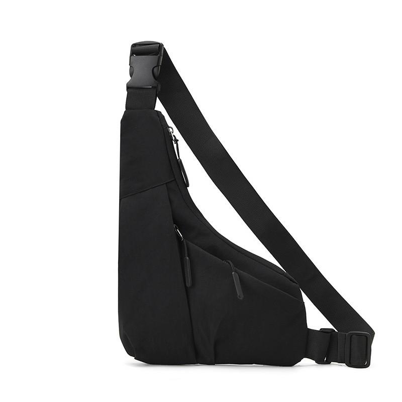 Casual Men Chest Pack With Waterresistant Fabric For Commuting
