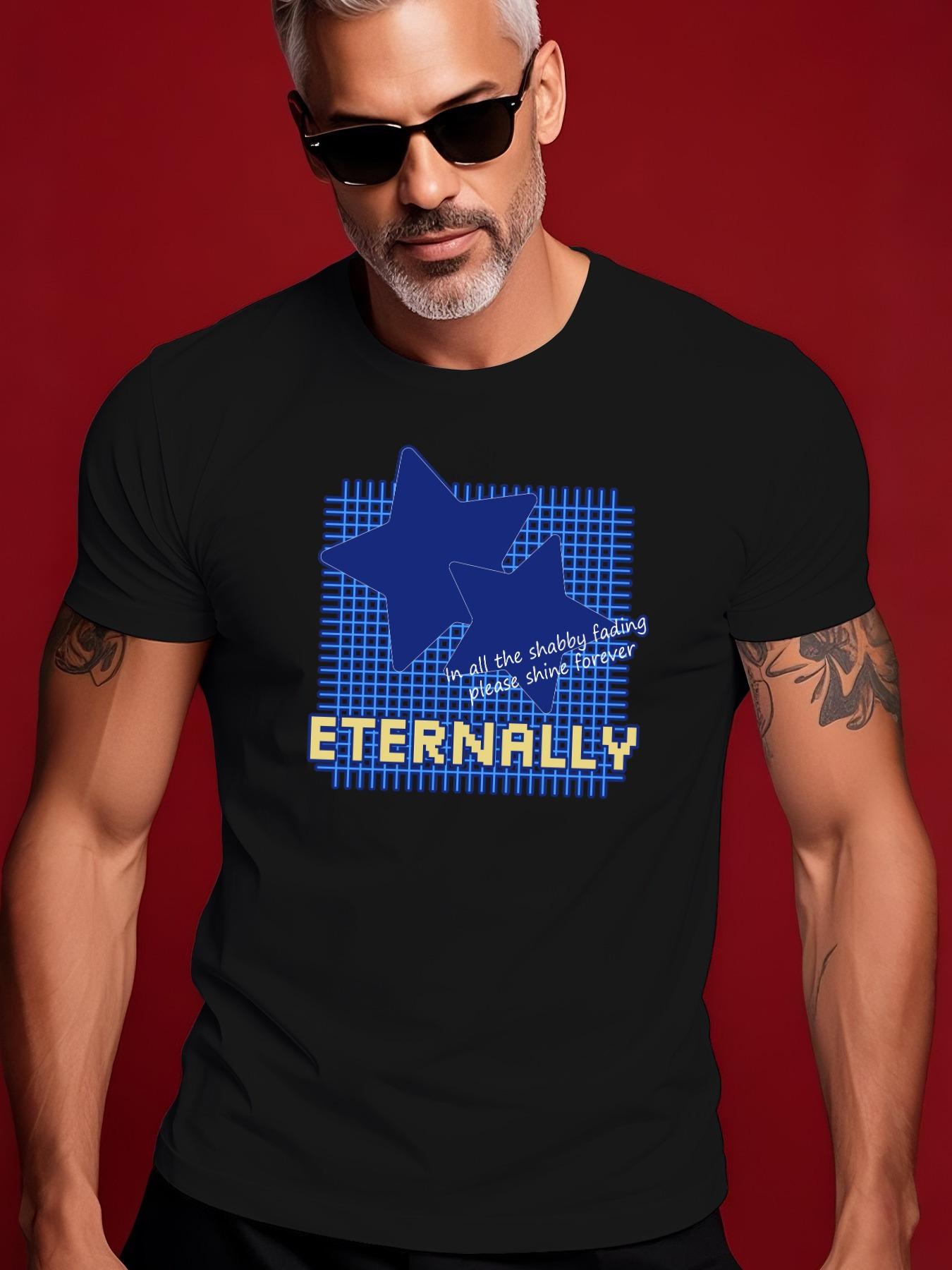 ETernally Five-Pointed Star Graphic Tshirt Graphic Tshirt... XL