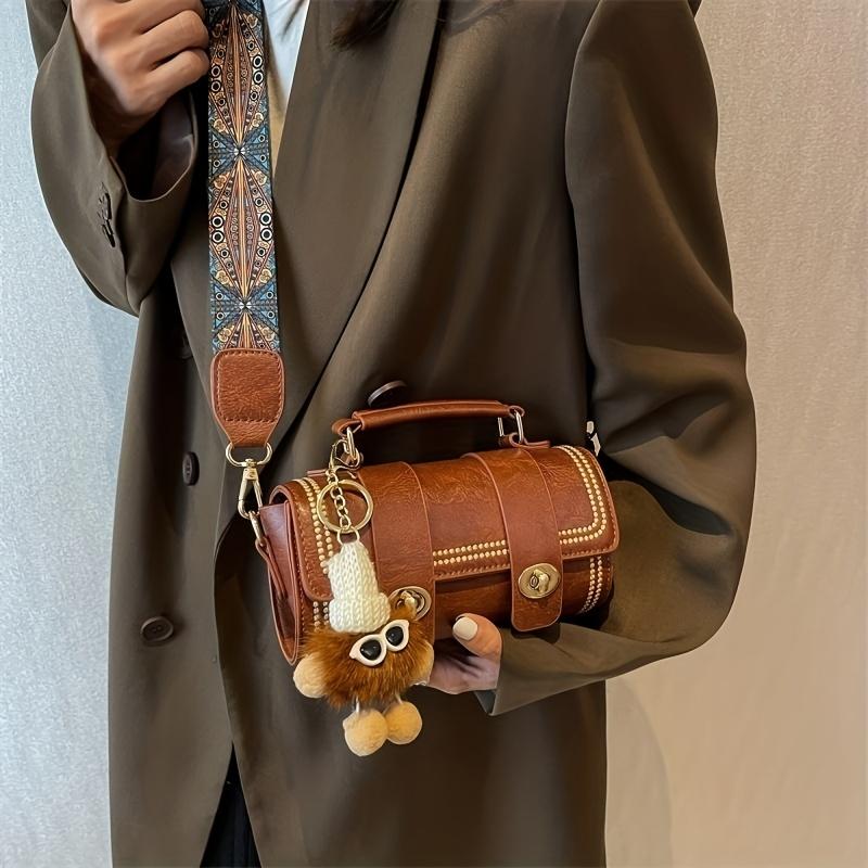 

Винтажные квадратные сумки в этническом стиле, сумка через плечо, женская мини-кошелек с клапаном и пряжкой, декор