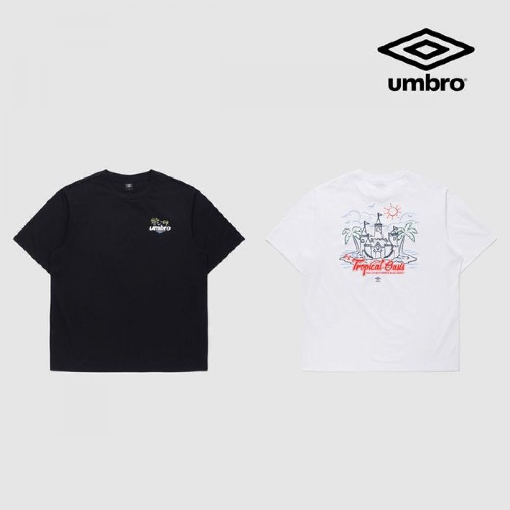 Umbro Tropical Oasis Sand CasTle T shirT Uq223crs56 white115 4230₽