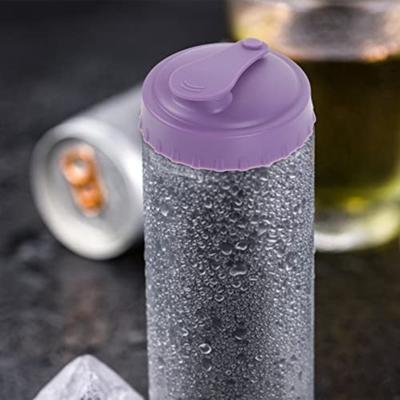 Reusable Soda Can Lids Leakproof Seal Silicone Material Soda Can Cover Lids Universal Fit Eco-Friendly Beverage Can Covers