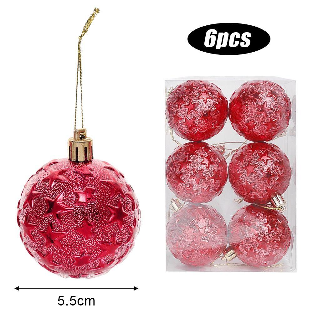 Christmas Gift Christmas Decoration Ball Electroplated Xmas Tree Hanging Ornaments