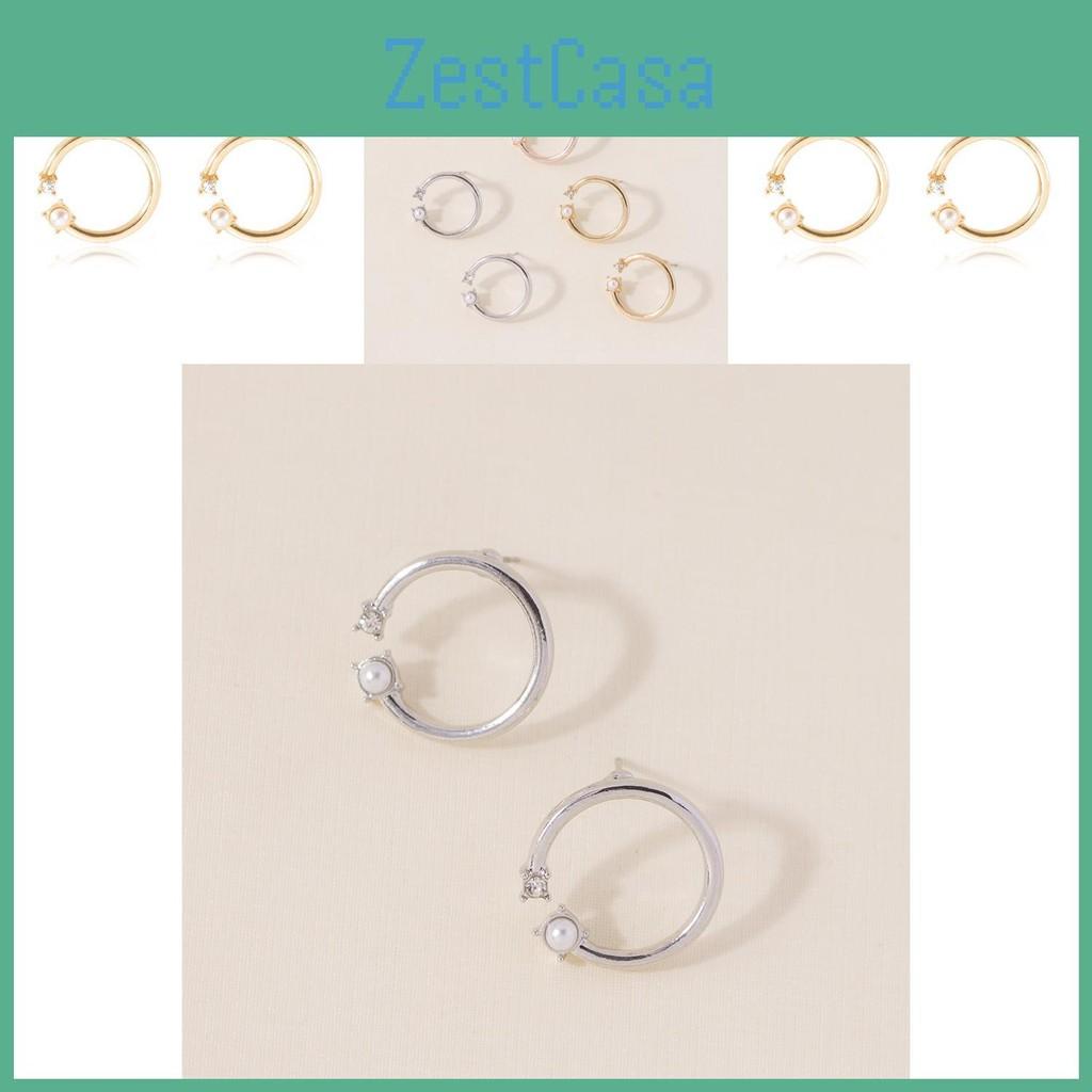 Stylish Pearl Round And Stud Earrings For Women Perfect For Weddings Birthdays And Anniversaries