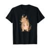 Armadillo Desert Animal T Shirt Black Vintage Versatile Designer Clothes Top For Everyday Wear Stylish Homme Fashion