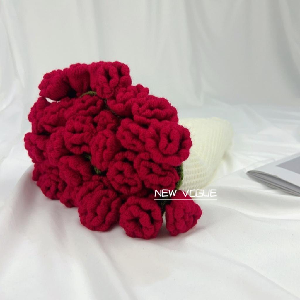 Valentinstag Rosenstrauß Decke - Perfektes Geschenk für Freundin oder Hochzeit
