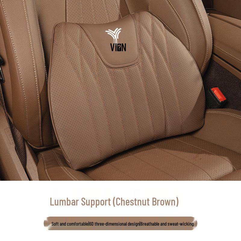 Nezha U/S & V/N01 Car Seat Cushions: Lumbar Support, Four Seasons Universal Fit