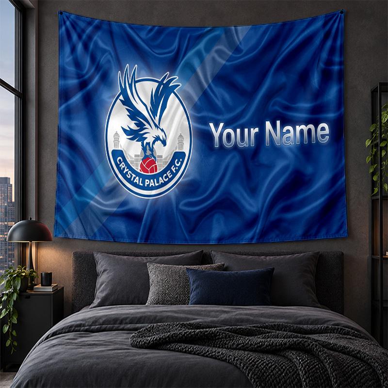 Personalized Tapestry Wall Hanging Crystal Palace Pattern Art Background Cloth