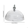 Cake Stand Cover ,Food Dome, Dustproof Top Handle Lid Pastry Display Cloche for Party