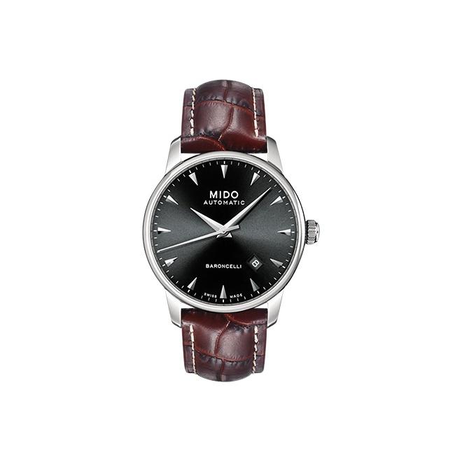 Mido Belem Celli Automatic Mechanical Movement Waterproof Date Display Watch Men Watches Black M8600.4.18.8