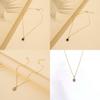 Alloy Geometric Trendy Necklace With Sparkling Rhinestones For Women Fashionable