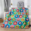 Cartoon Anime P-Paul-Frank Throws Blanket for Baby Hiking Picnic Bed Super Soft Cute kawaii Flannel Blanket Power birthday gift