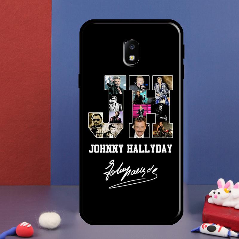 Johnny Hallyday Case For Samsung J5 J7 J3 J1 2016 A3 A5 2017 A6 A7 A8 A9 J8 2018 J4 J6 Plus Coque Fundas
