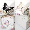 50 Stück Schmetterling Gastgeschenkboxen Papier Geschenkboxen Faltbare Party Gastgeschenkboxen Geschenkverpackungsbox für Babyparty Schmetterling Leckerlibox Party Hochzeit Geburtstag