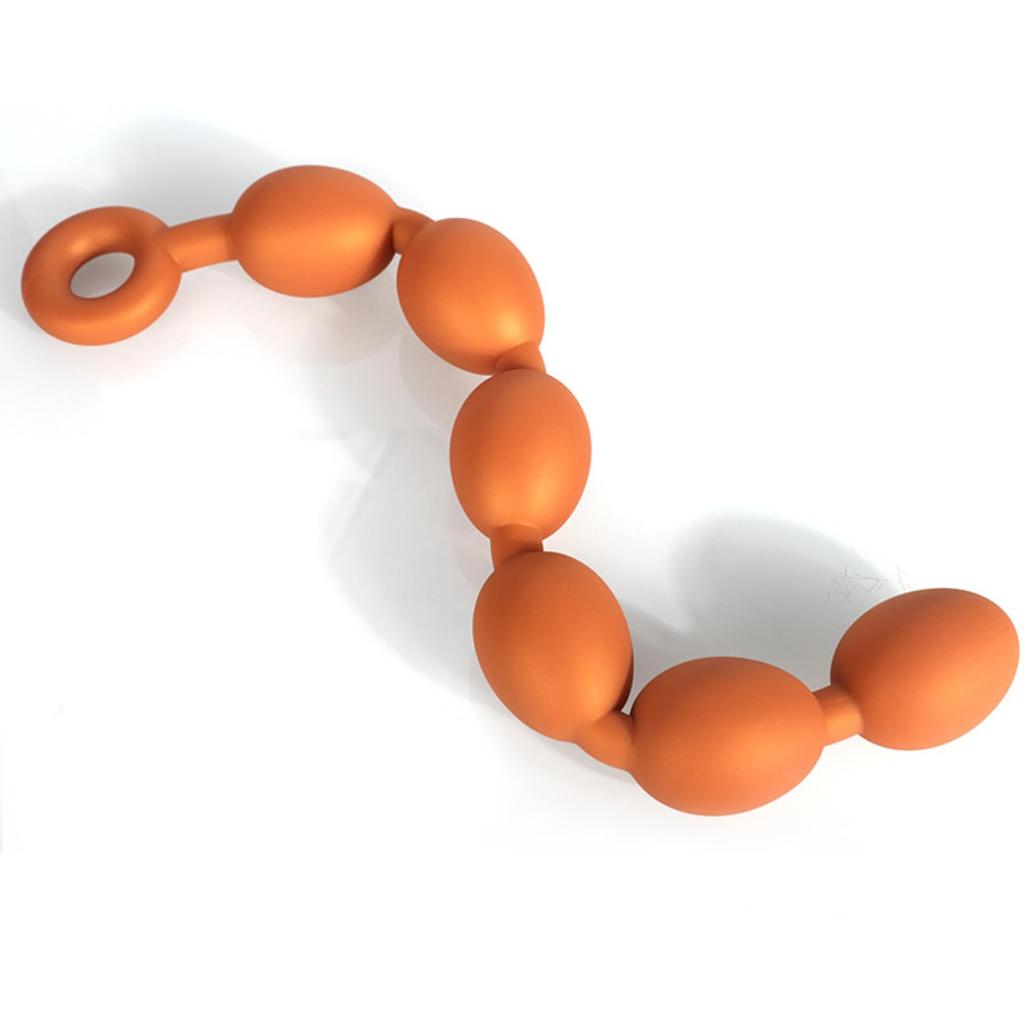 Ifukens Anal Beads Anal Ball Anal Plug Anal Expansion Anal Dildo Extra Thick Size 6 Renjuryu Thick Anaru Beads Anal Pearl Dildo Anal For Men and Women