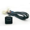 12V/24V Car QC3.0 USB Single Interface Charger Phone Charging Adapter Button Fit for Polo 2014-2018