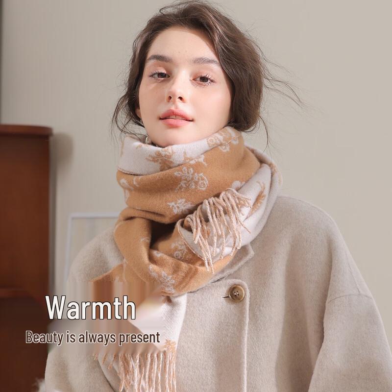 

Women s 100% Pure Wool Fashion Scarf 164*30cm