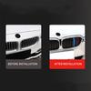 3PCS ABS M-Color Car Front Bumper Racing Grills Strips Trim Clips For BMW 1 Series F40 2020-2023 Styling Exterior Accessories