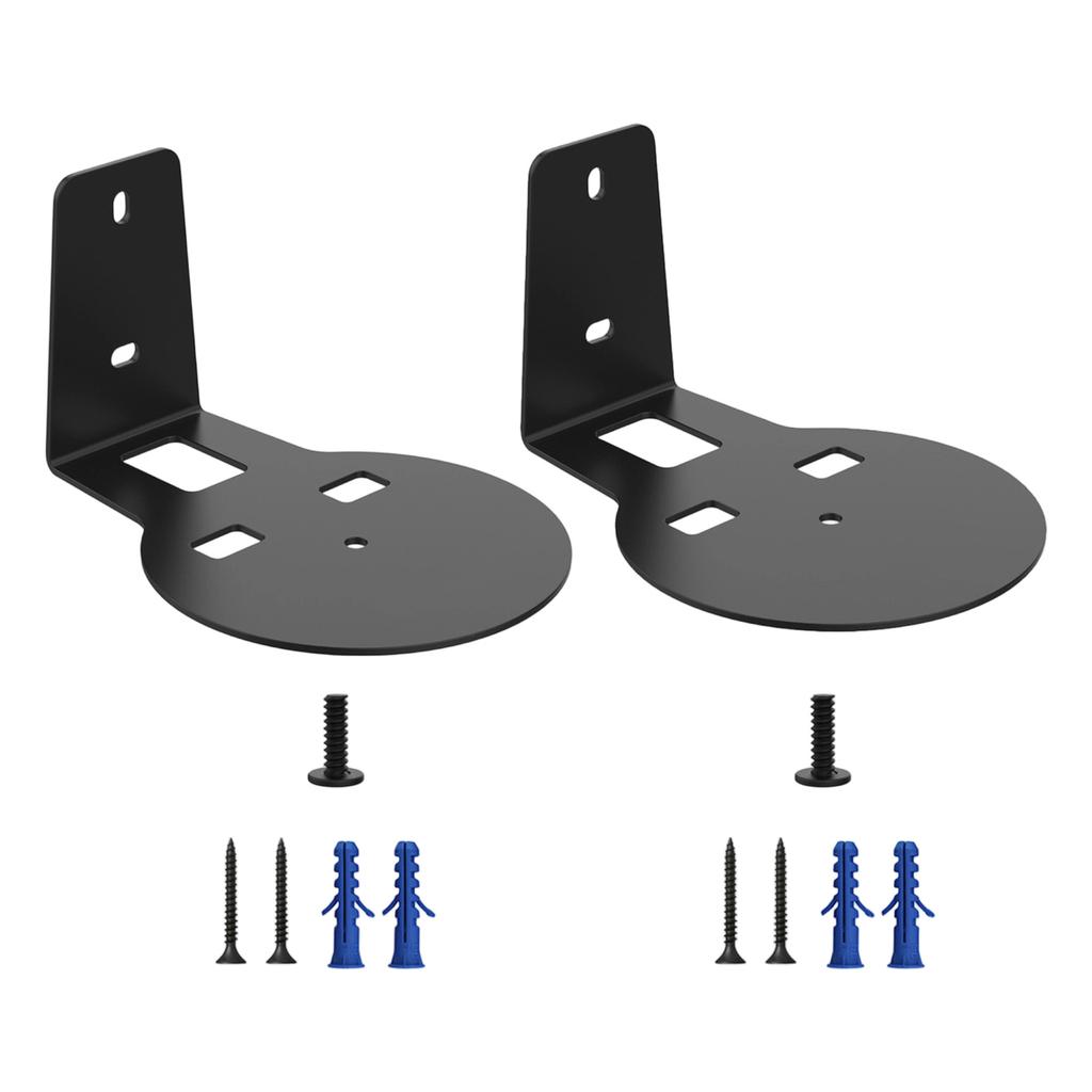 Universals Metal Wall Mounts Heavy Type Easy Angles Adjustment Secure Installation Home Audios Setups