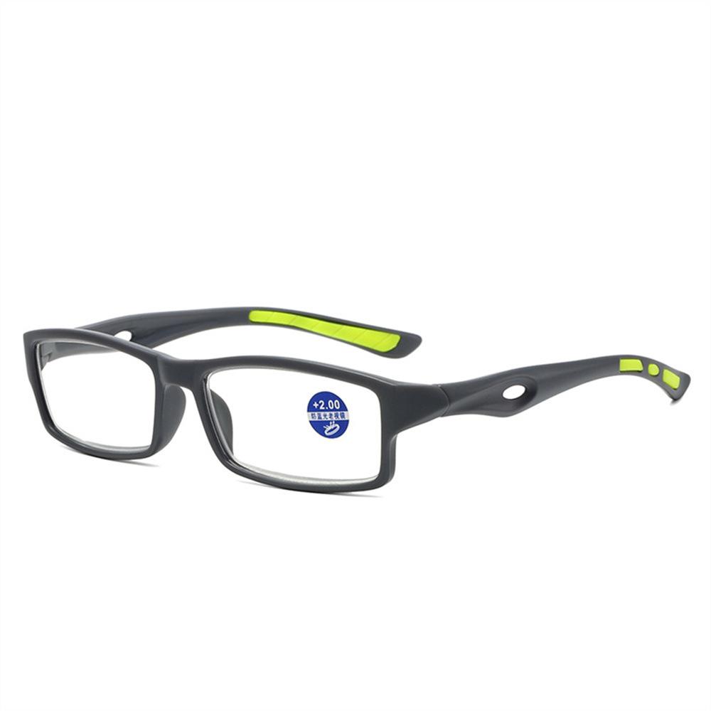 Non-Slip Sports Reading Glasses Anti-Blue Light Elderly Small Frame Reading Glasses Flat Light Reading Mirror