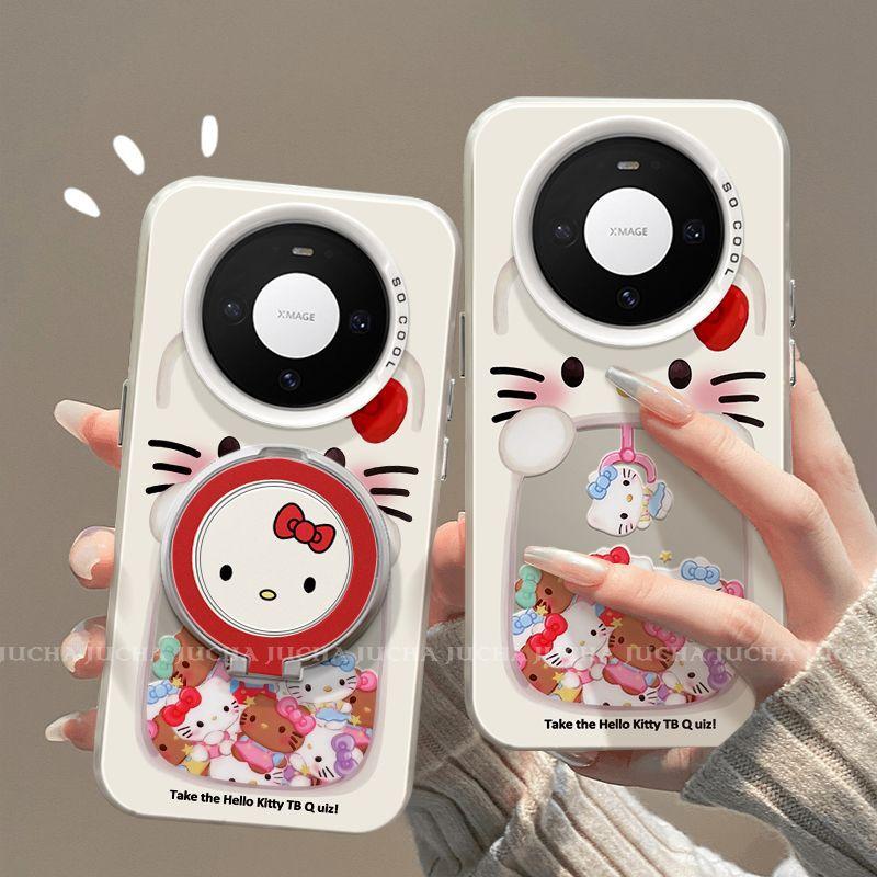 Applicable To Huawei Mate80 Mobile Phone Case High Value Face Control HUAWEImate80pro Does Not Hit the Doll Machine KT Cat