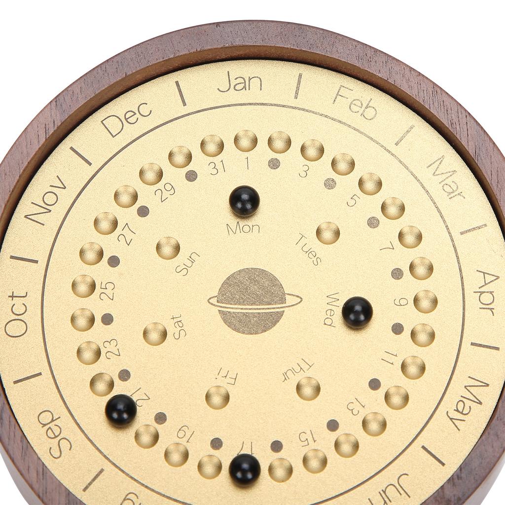 Plary Calendar Wooden Business Table Desk Calendar Home Decoration Ornaments