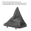 Leather Black Gearshift Collars Shifter Stick Lever Boot Dust Cover Fit for 3 Series E46 19982005