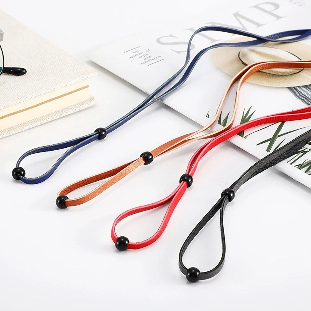 Non-Slip Design High Elasticity Sunglasses Lanyard Strap Necklace Eyeglass Glasses Chain Cord Reading Glasses Strap Decoration
