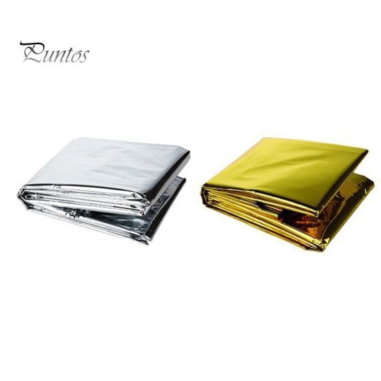 Pătură termică de urgență Pături de supraviețuire portabile, impermeabile, rezistente la vânt, rezistente la umiditate, de unică folosință, echipamente de supraviețuire reflectorizante pentru exterior