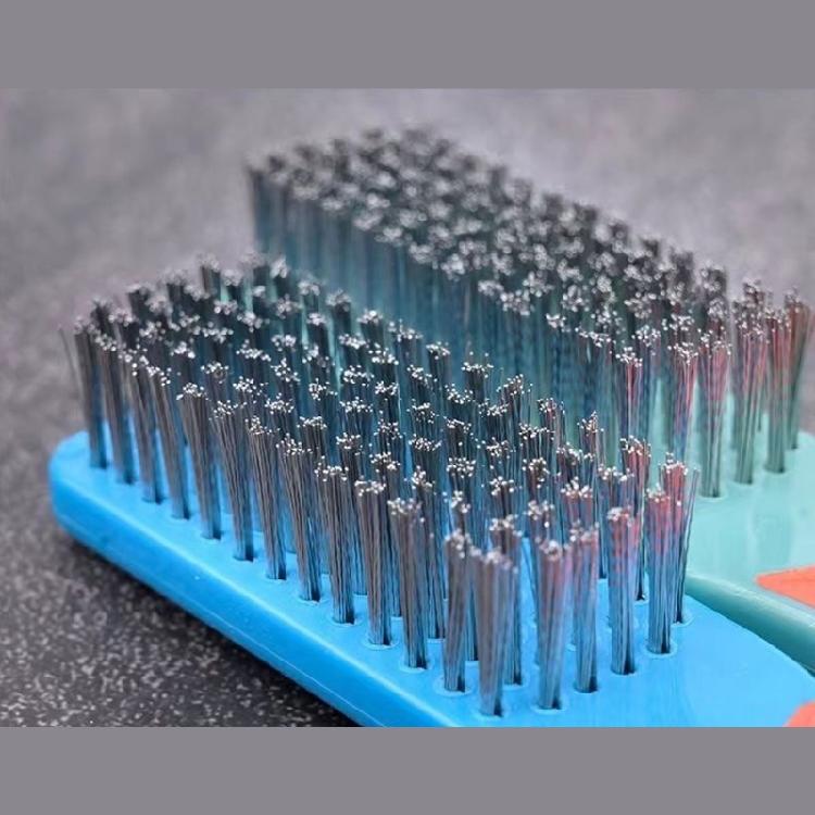 Multifunctional Rustresistant Steel Wire Brush Perfect For DIY Enthusiasts Professionals Needing Intense Cleaning Power