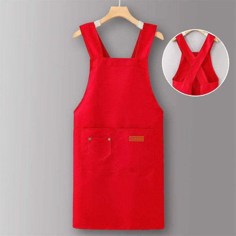 2026 New Custom Logo Workwear Apron for Women - Perfect for Kitchen, Home, and Catering.
