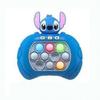 New Stitch Smile Quick Push Game Pop Up Fidget Bubble Electronic Pro Lightweight Anti-Stress Toy Adult Children Gift it Kid Friendly Entertaining Fun