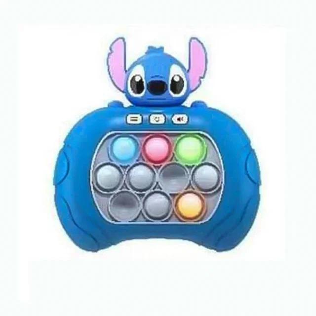 

Latest Stitch Smile Quick Push Game Pop Up Handheld Bubble Electronic Pop it Pro Game Lightweight Anti-Stress Plaything Adult Children Present One Size