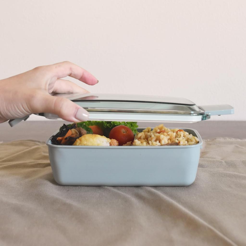 Sabu Unimore Antibacterial Tight Lunch Mint 640ml 115ml 418617 Multi-use Capacity (body) (sauce container)