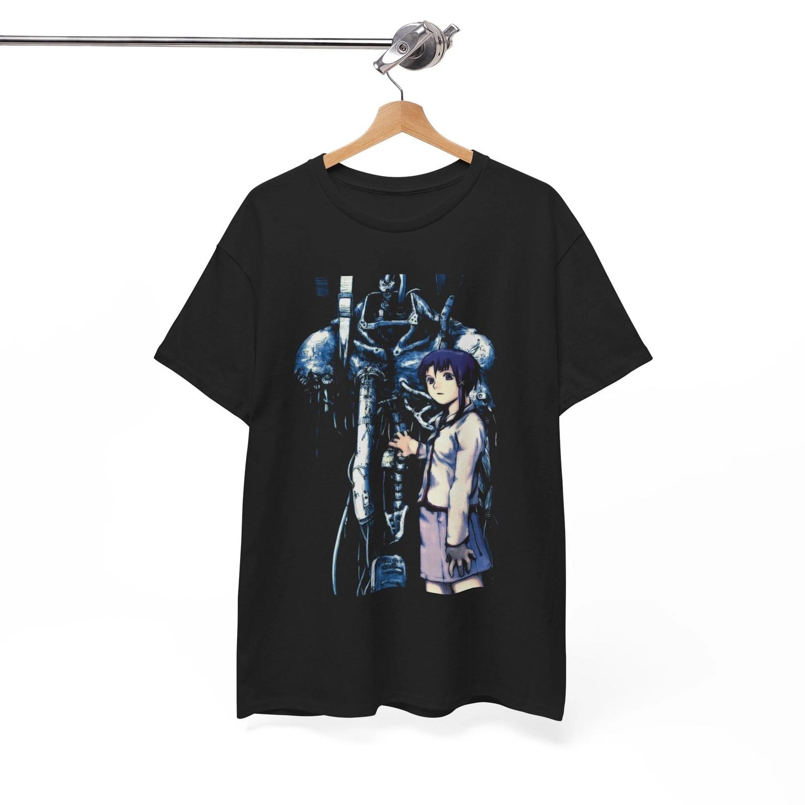 Футболка LAIN, Футболка по аниме Serial Experiments Lain, Аниме Мерч, Отаку, Унисекс Футболка S