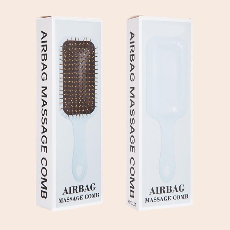 Detangling Massage Comb With Cushion Base Hair Brush And Durability ABS For Long Curly Hair Care
