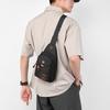 Men Fashion Chest Waist Bag Casual Outdoor Travel Nylon Sling Bag Chest Bag Phone Bag