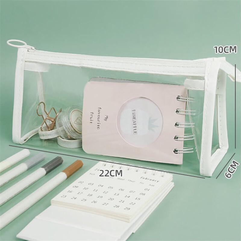 MDNG Transparent Large Capacity Pencil Pouch
