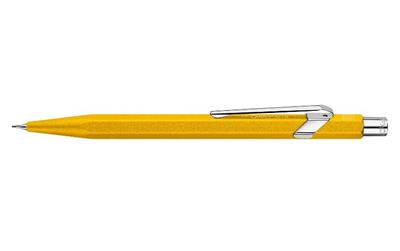 CARAN Druckbleistift 849 Farbe Matt X Gelb Metalldose Offiziell Importiert D'ACHE MF0844-743 0,5mm