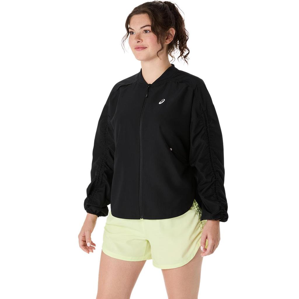 Asics Running Wear NAGINO Running Adjustable Jacket 2012D138 Women's 002 (Performance Black) L
