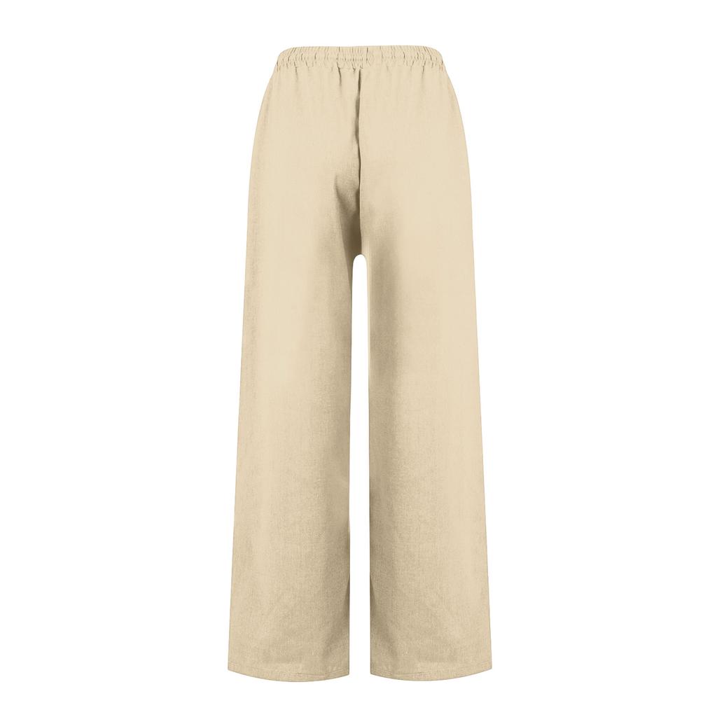 Women'S Sports Fitness Pants Casual Loose Elastic Jogging Pants Straight Wide Leg Pants Casual Pants Yoga Pants
