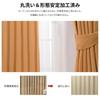 OKUYOSHI Level 1 Light Thermal Cold Energy Power Day and Night UV Heat and Sound Solid Bedroom and Living Room New Single 178cm 100cm Set of 2 Orange