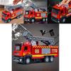 Fire Truck Toy With Water Spray And Inertia Drive For Kids Educational Play