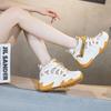 Thick-soled dad shoes for women 2025 spring and summer new mesh breathable sports and leisure little white sandals