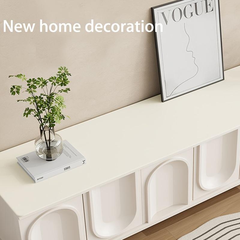 Rechteckige Tischmatte, TV-Schrankmatte, Tischdecke Sideboard Eingangsbereich Matte, Schützt effektiv Tischoberflächen, und Pflegeleicht