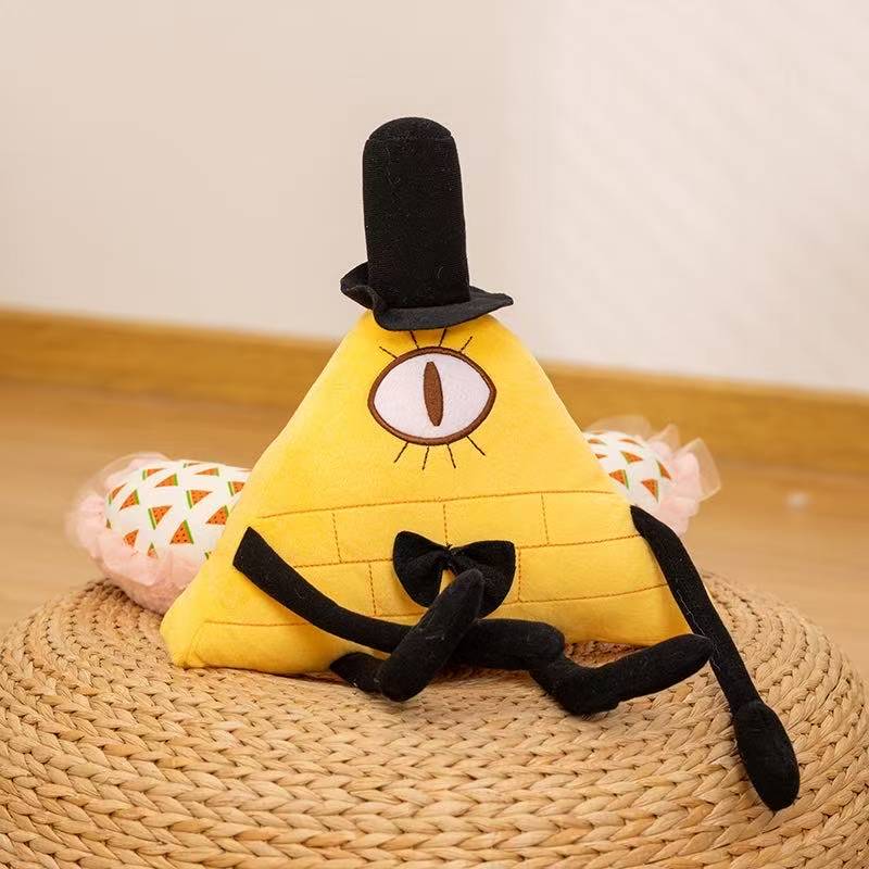 

Latest Christmas Town Triangle Doll Kawaii Stuffed Plush Toy Handmade Doll Cartoon Anime Cute Children s Birthday Gift Doll 27cm