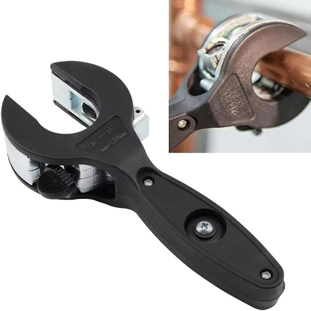 Ratcheting Mechanism Copper Pipe Cutter 2 In 1 Function Metal Pipe Cutter Home Working