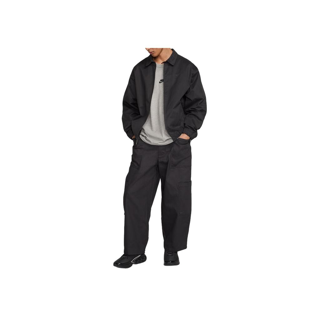Nike Solid Loose Versatile Comfortable Cargo Pants Men bottoms Charcoal HJ0644-060