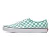 Vans Autentyczne szachownica - Wodospad Unisex Sneakersy Zielony Prawdziwa biel VN0A348A3YF
