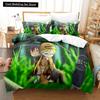 3D Anime Made in Abyss Ložní soupravy Sada povlaku na přikrývku s povlakem na polštář Dvojlůžko Plná Velikost Queen King Ložní prádlo Pro Domácí Textil