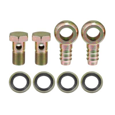 A ABSOPRO Banjo Bolt M16x1.5 16mm Banjo Hose Barb Bolt Fitting Brake Line Fitting